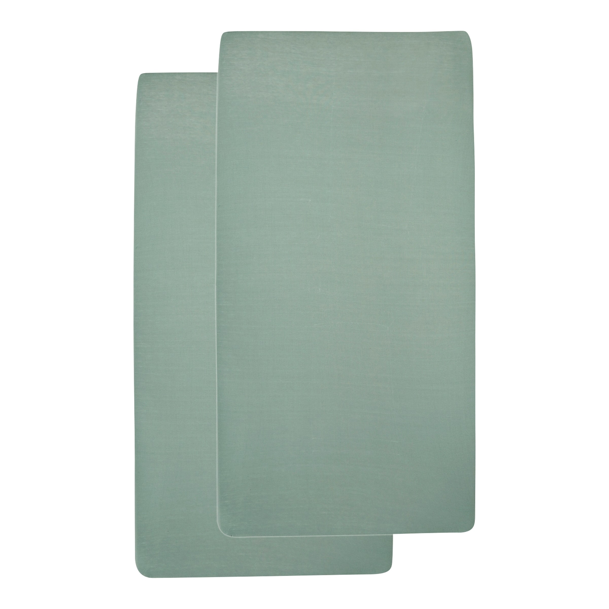 Meyco Baby 2er-Pack Jersey-Spannbetttücher 70x140 - 70x150 cm