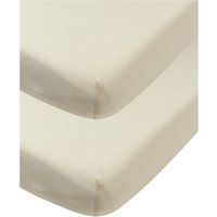 Meyco Baby 2er-Pack Jersey-Spannbetttücher 50x90 cm