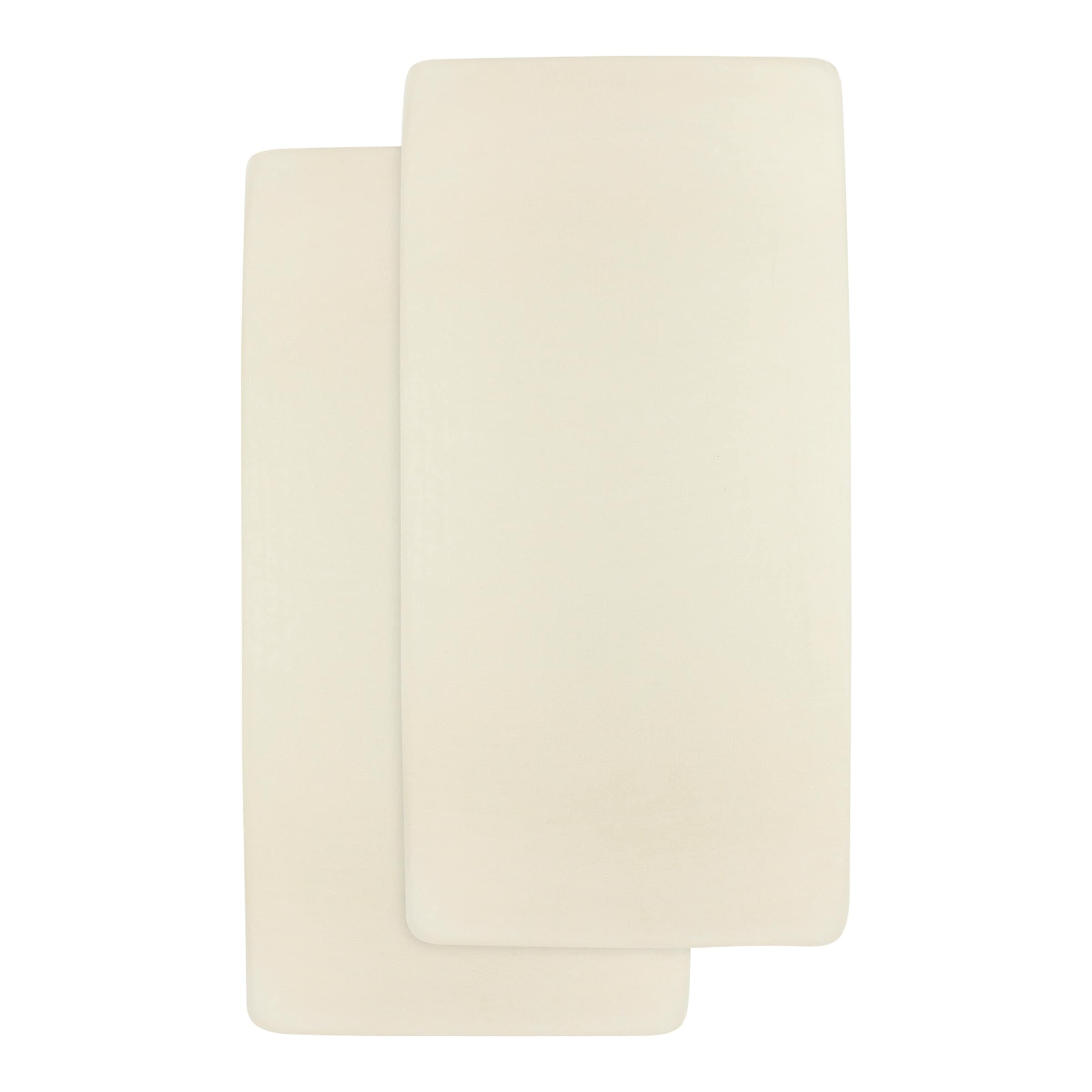 Meyco Baby 2er-Pack Jersey-Spannbetttücher 70x140 - 70x150 cm