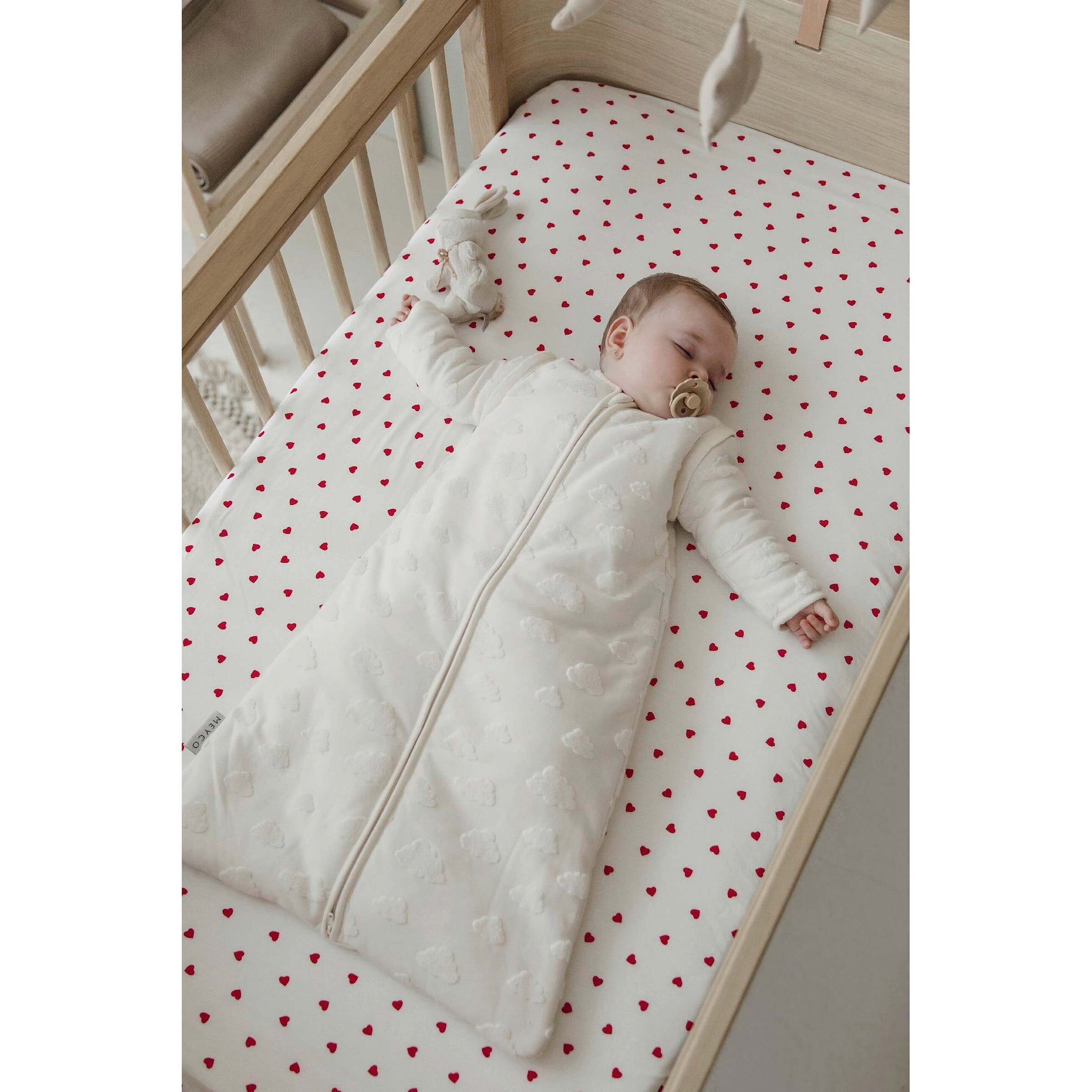 Meyco Baby Jersey-Spannbetttuch 50x90 cm