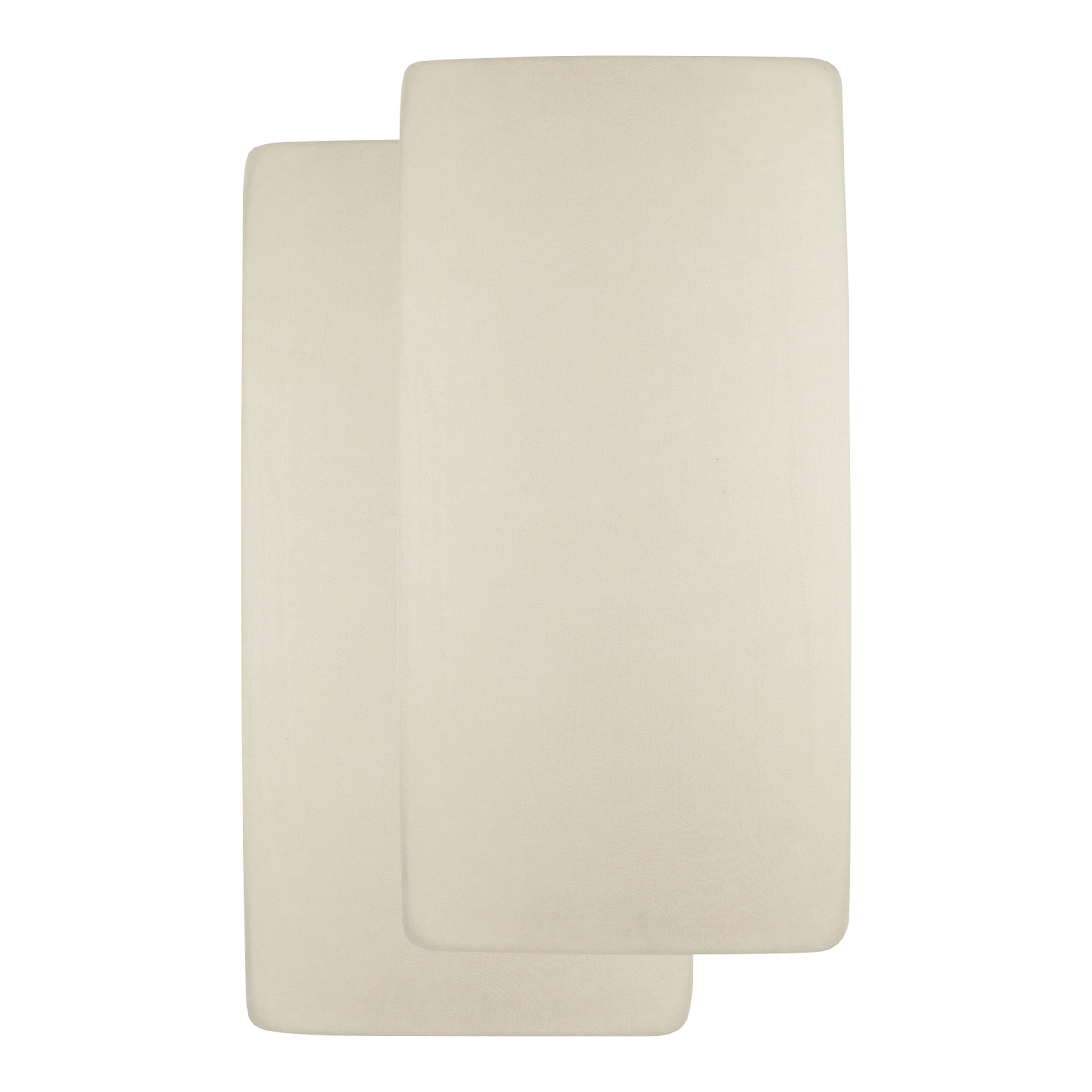 Meyco Baby 2er-Pack Jersey-Spannbetttücher 50x90 cm