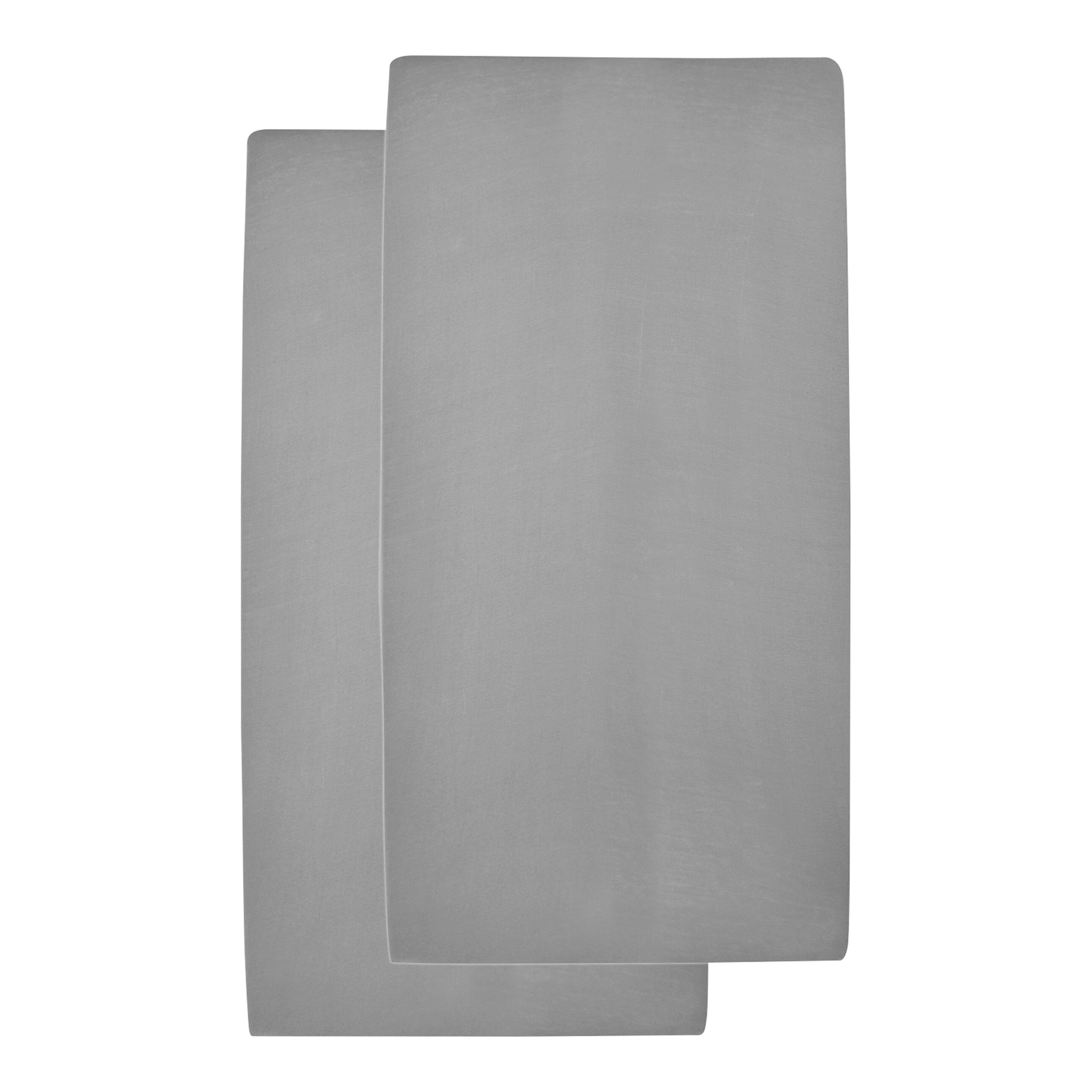 Meyco Baby 2er-Pack Jersey-Spannbetttücher 70x140 - 70x150 cm
