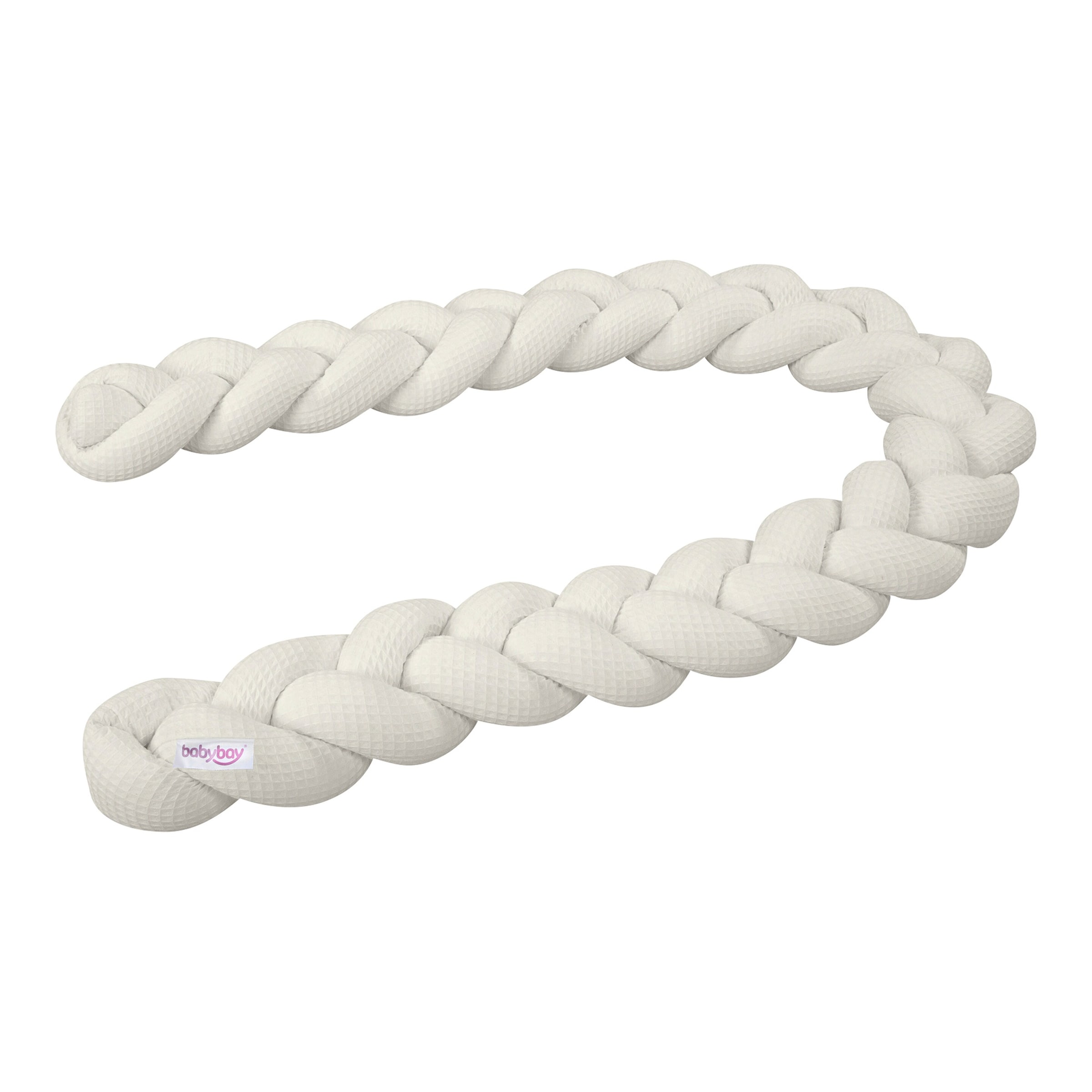 Babybay® Nestchenschlange Waffelpiqué geflochten 180 cm