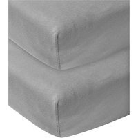 Meyco Baby 2er-Pack Jersey-Spannbetttücher 60x120 cm