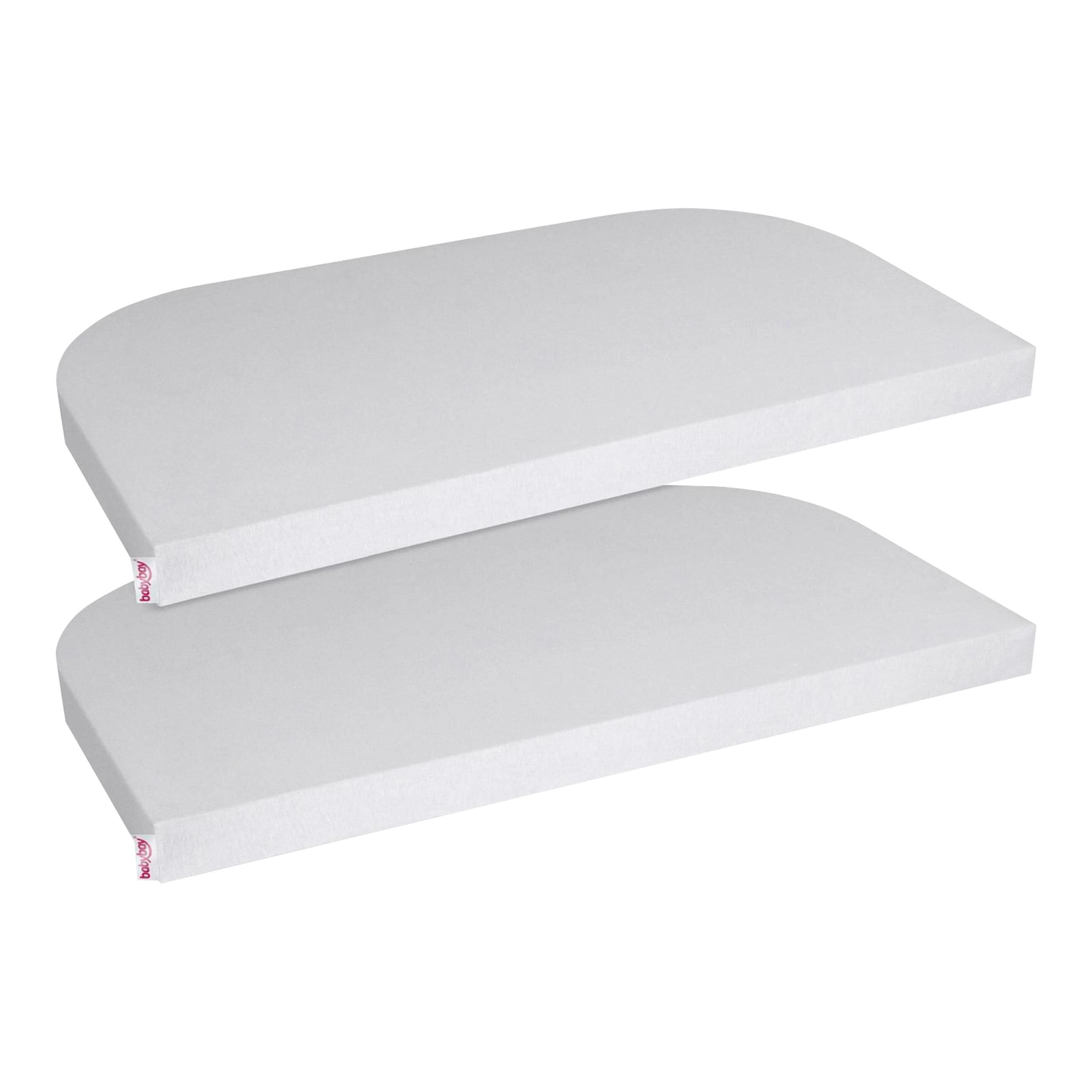 Babybay® 2er-Pack Jersey Spannbetttuch Deluxe passend für Modell Boxspring XXL