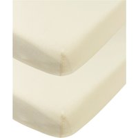 Meyco Baby 2er-Pack Jersey-Spannbetttücher 70x140 - 70x150 cm