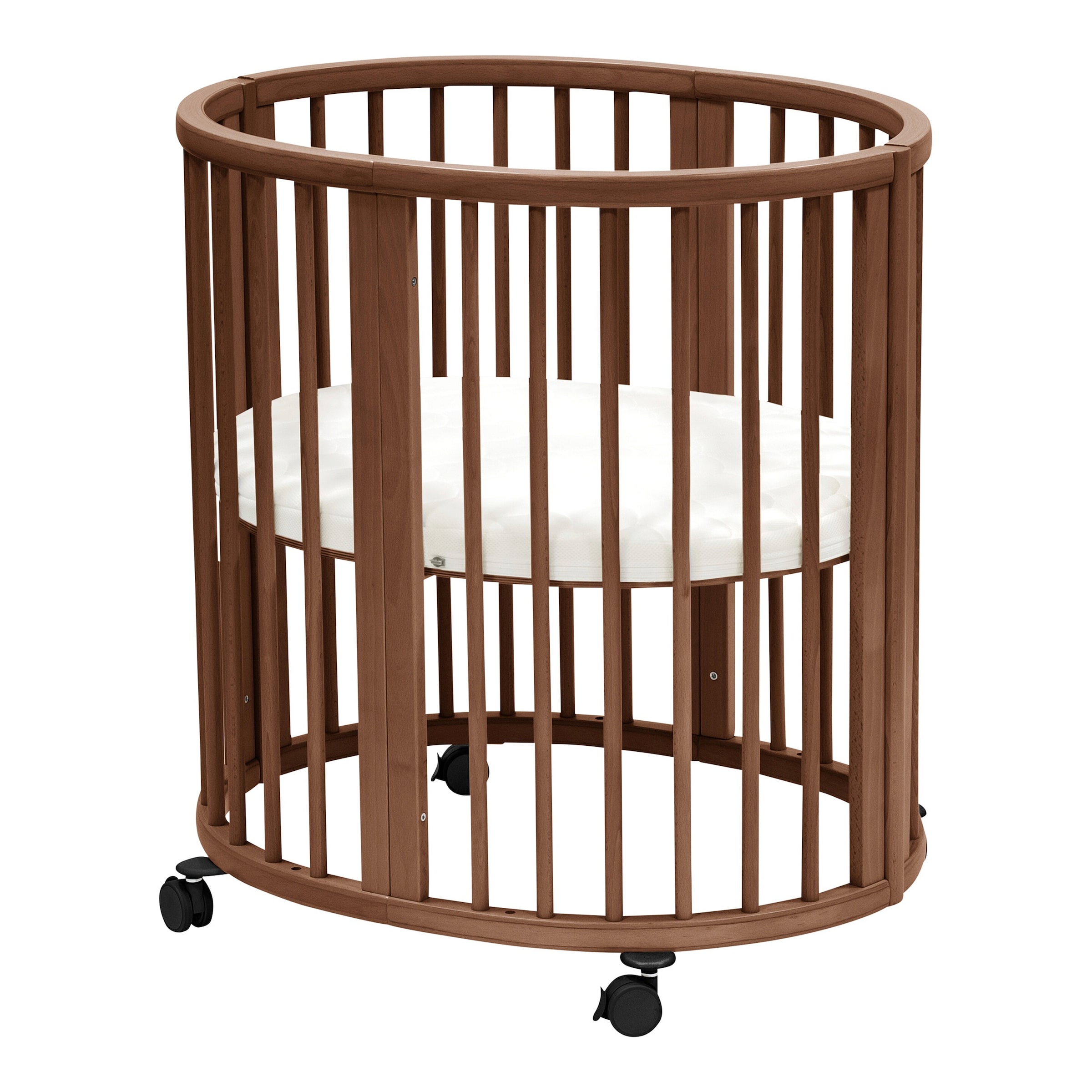 Stokke® Sleepi™ Bundle Sleepi Mini inkl. Umbausatz, 2 Matratzen und Spannbettücher, Himmelstange und Himmel